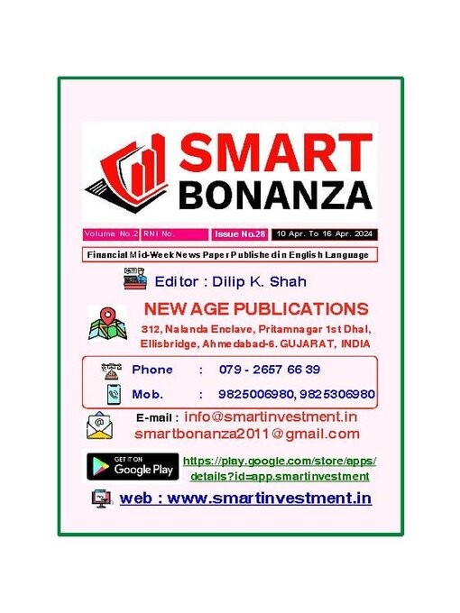 Titeldetails für Smart Bonanza Financial Weekly English  nach New Age Publications Pvt. Limited - Verfügbar